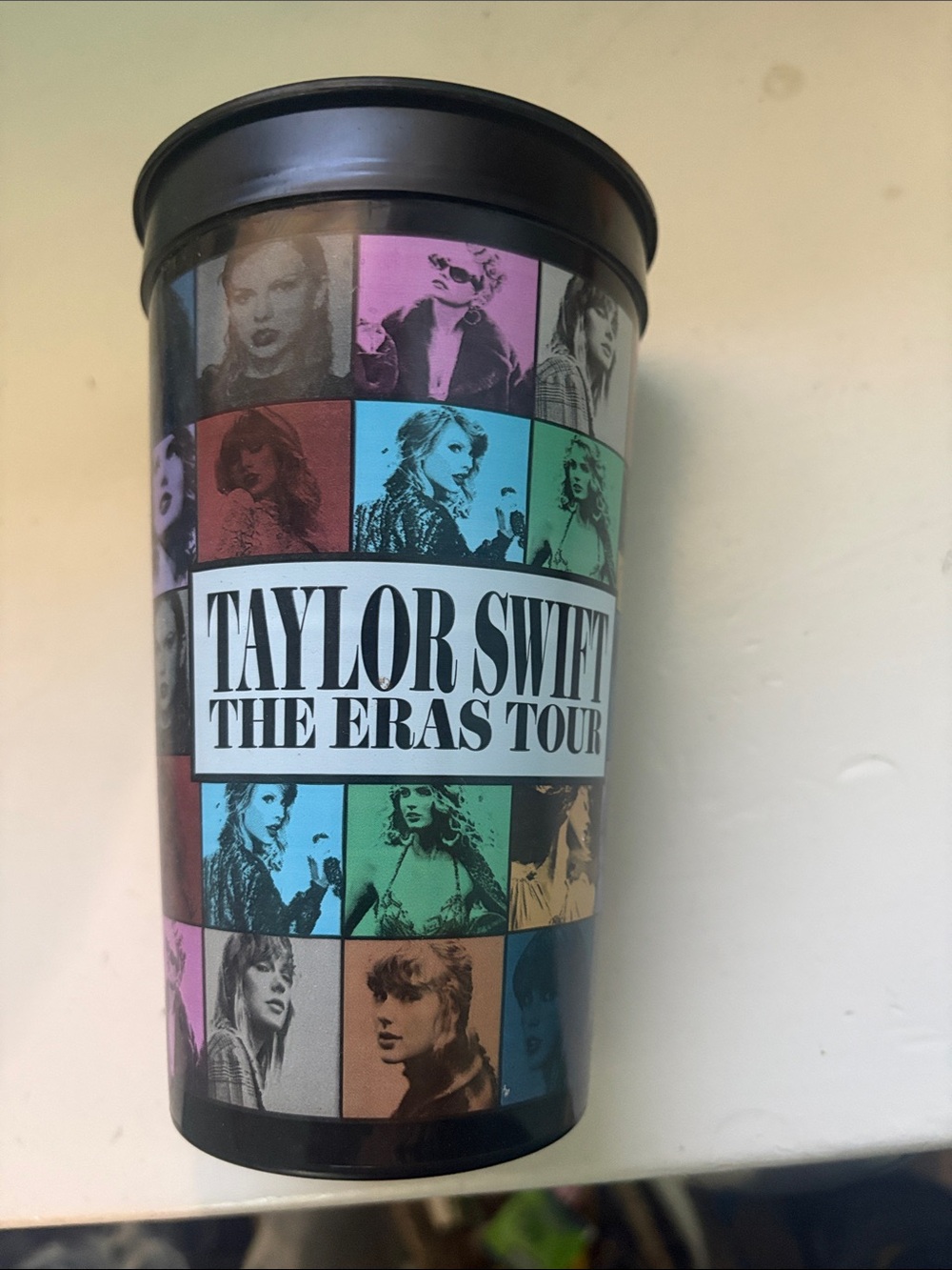 Taylor Swift Multicolor Eras Tour Pop-Art Tumbler